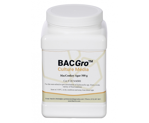 BACGro MacConkey Agar / 500g